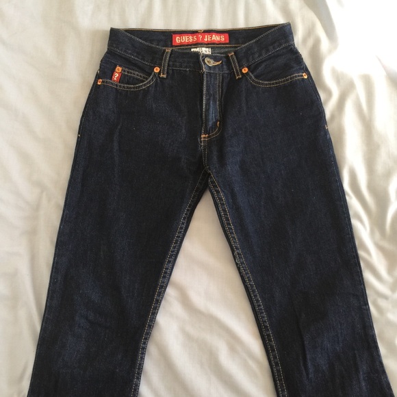 Guess flared bootcut denim jeans - size 24 - Picture 7 of 9